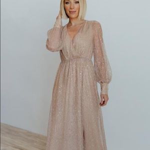 Abigail Champagne dress